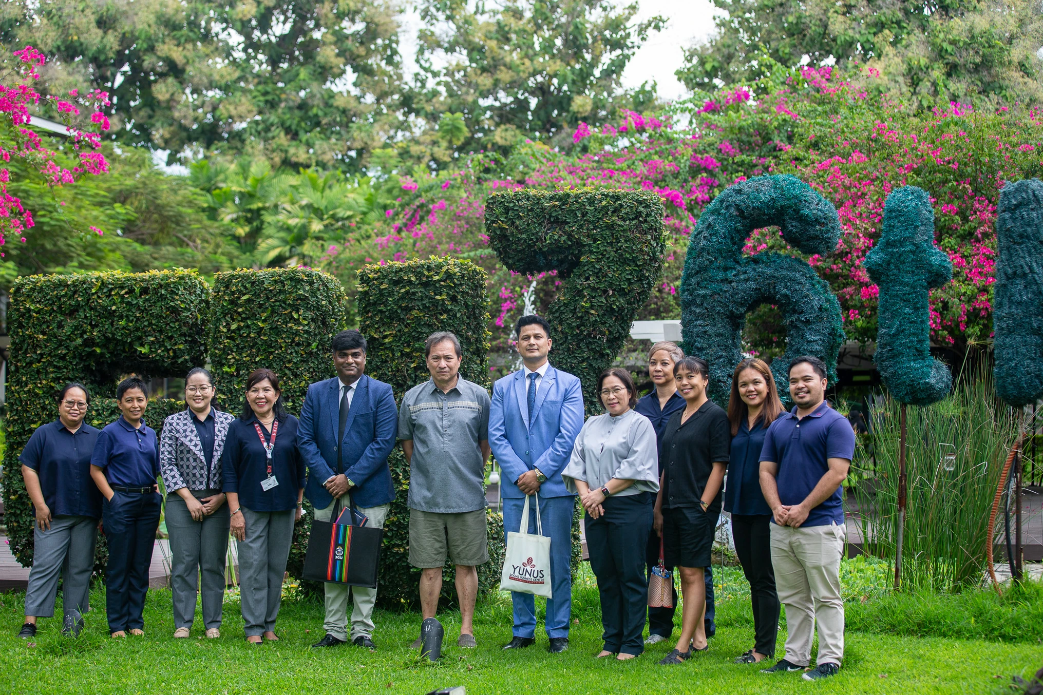 Foundation University hosts two representatives from O.P. Jindal Global University (JGU), India